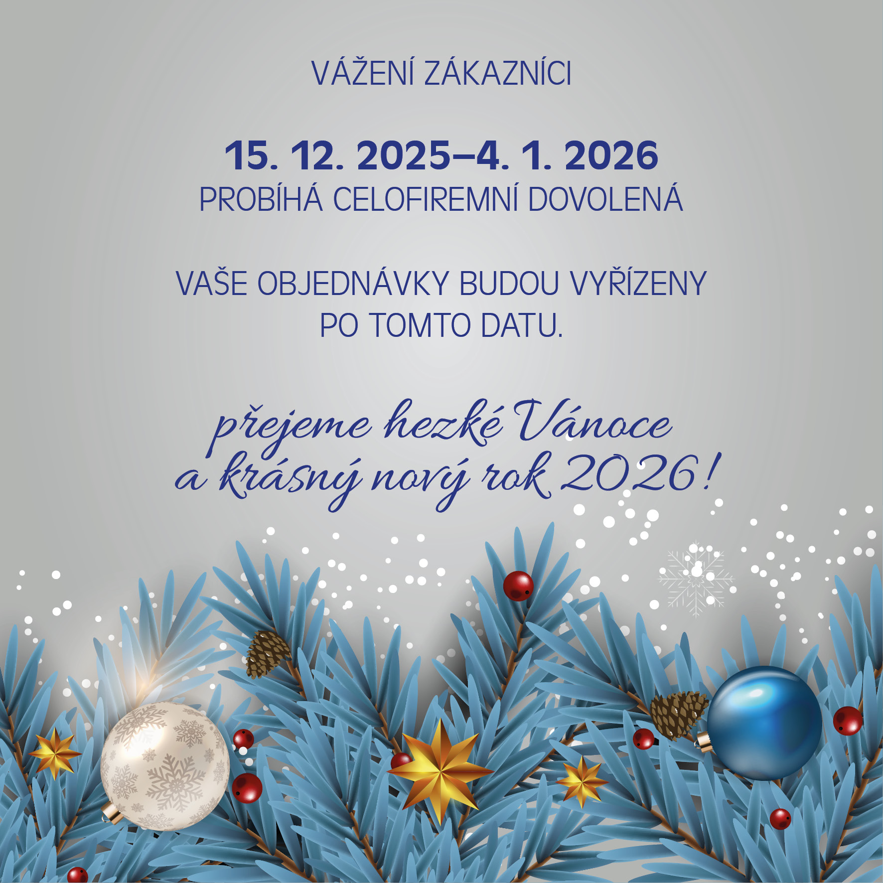 Vanoční otevíračka